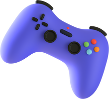 3D Floating Element Game Controller