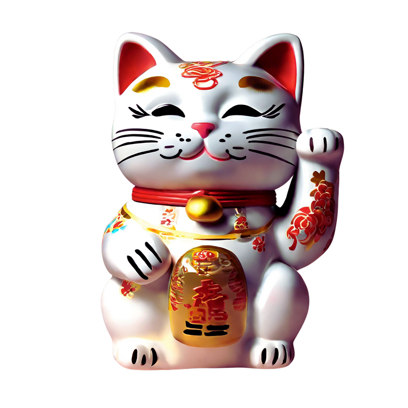 Spendingo maneki-neko cat
